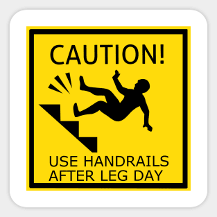 Leg Day Sticker